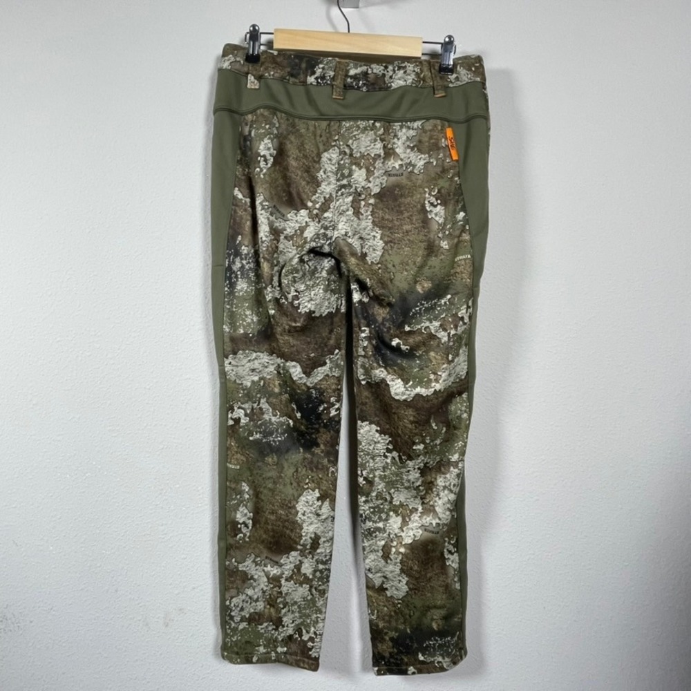 SHE Outdoor Camo Hunting Pants Womens Medium Green Excellent Strata Fleece Lined - Picture 11 of 13